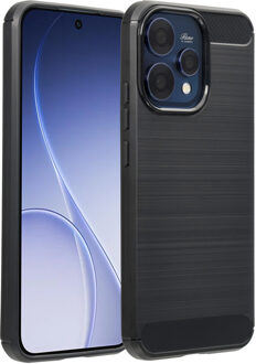 Imoshion Brushed Backcover voor de Oppo Reno15 F (5G) - Zwart