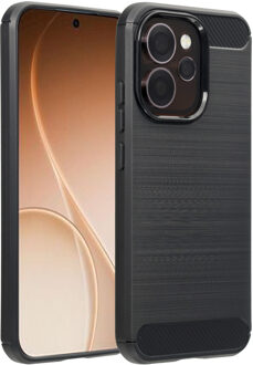 Imoshion Brushed Backcover voor de Oppo Reno15 Pro (5G) - Zwart