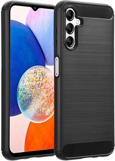 Imoshion Brushed Backcover voor de Samsung Galaxy A14 (5G/4G) - Zwart