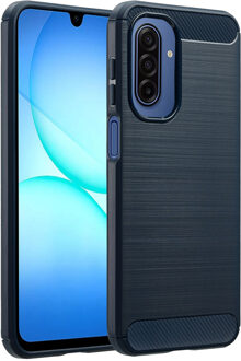 Imoshion Brushed Backcover voor de Samsung Galaxy A17 (5G) / (4G) - Donkerblauw