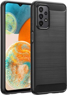 Imoshion Brushed Backcover voor de Samsung Galaxy A23 (5G) - Zwart