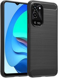 Imoshion Brushed Backcover voor de Samsung Galaxy A36 - Zwart