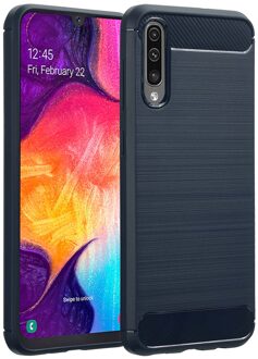 Imoshion Brushed Backcover voor de Samsung Galaxy A50 / A30s - Donkerblauw