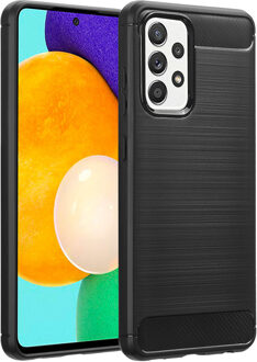 Imoshion Brushed Backcover voor de Samsung Galaxy A52(s) (5G/4G) - Zwart