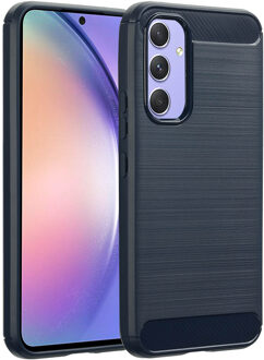 Imoshion Brushed Backcover voor de Samsung Galaxy A54 (5G) - Donkerblauw