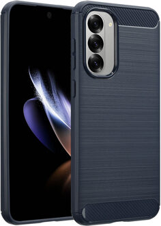 Imoshion Brushed Backcover voor de Samsung Galaxy A56 - Donkerblauw