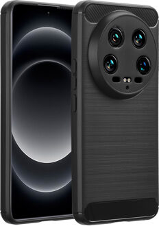 Imoshion Brushed Backcover voor de Xiaomi 14 Ultra - Zwart