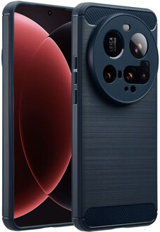 Imoshion Brushed Backcover voor de Xiaomi 15 Ultra - Donkerblauw