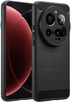 Imoshion Brushed Backcover voor de Xiaomi 15 Ultra - Zwart