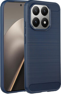 Imoshion Brushed Backcover voor de Xiaomi 15T - Donkerblauw