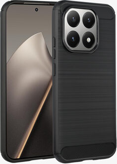 Imoshion Brushed Backcover voor de Xiaomi 15T - Zwart