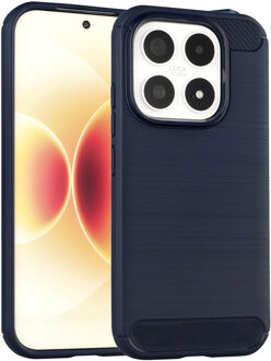 Imoshion Brushed Backcover voor de Xiaomi 17 - Donkerblauw