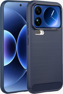 Imoshion Brushed Backcover voor de Xiaomi 17 Pro Max - Donkerblauw