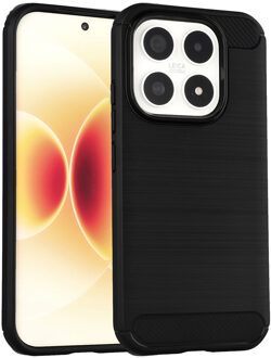 Imoshion Brushed Backcover voor de Xiaomi 17 - Zwart