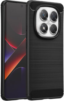 Imoshion Brushed Backcover voor de Xiaomi Poco X7 - Zwart