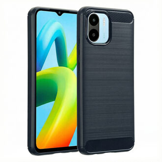 Imoshion Brushed Backcover voor de Xiaomi Redmi A1 / A2 - Donkerblauw