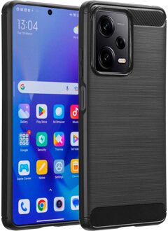 Imoshion Brushed Backcover voor de Xiaomi Redmi Note 12 Pro / Xiaomi Poco X5 Pro 5G - Zwart