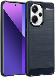 Imoshion Brushed Backcover voor de Xiaomi Redmi Note 13 Pro Plus (5G) - Donkerblauw