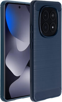 Imoshion Brushed Backcover voor de Xiaomi Redmi Note 15 (4G) - Donkerblauw