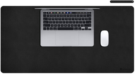 Imoshion Bureau onderlegger 90 x 45 cm - M - Zwart - Medium