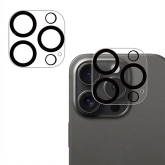 Imoshion Camera Protector Glas 2 Pack voor de Apple iPhone 16 Pro / 16 Pro Max - Zwart