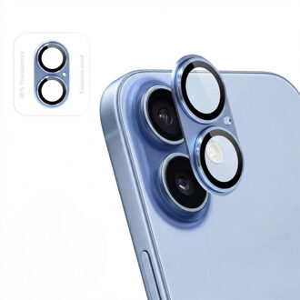Imoshion Camera Protector Glas 2 Pack voor de Apple iPhone 17 - Mist Blue Blauw