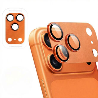 Imoshion Camera Protector Glas 2 Pack voor de Apple iPhone 17 Pro Max - Cosmic Orange Oranje