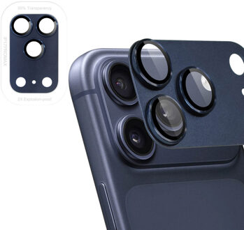 Imoshion Camera Protector Glas 2 Pack voor de Apple iPhone 17 Pro Max - Deep Blue Blauw