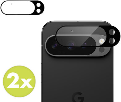Imoshion Camera Protector Glas 2 Pack voor de Google Pixel 9 - Zwart