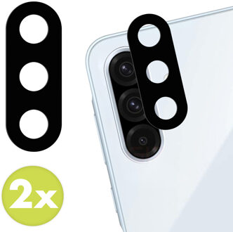 Imoshion Camera Protector Glas 2 Pack voor de Samsung Galaxy A36 / A56 - Zwart