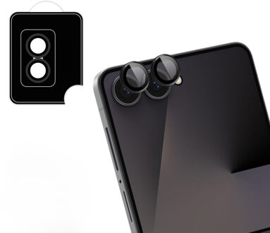 Imoshion Camera Protector Glas 2 Pack voor de Samsung Galaxy Z Flip 7 - Zwart