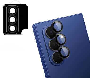 Imoshion Camera Protector Glas 2 Pack voor de Samsung Galaxy Z Fold 7 - Zwart