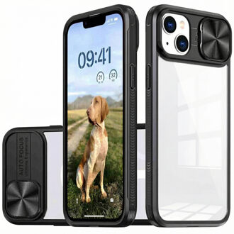 Imoshion Camslider Backcover voor de Apple iPhone 14 - Zwart