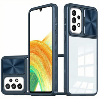 Imoshion Camslider Backcover voor de Samsung Galaxy A23 (5G) - Donkerblauw