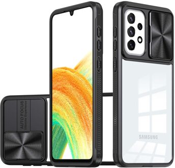 Imoshion Camslider Backcover voor de Samsung Galaxy A33 - Zwart