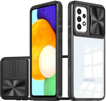 Imoshion Camslider Backcover voor de Samsung Galaxy A52(s) (5G/4G) - Zwart