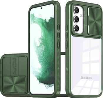 Imoshion Camslider Backcover voor de Samsung Galaxy A54 (5G) - Donkergroen