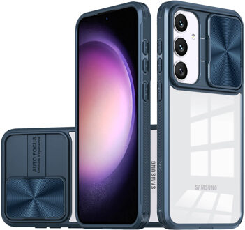 Imoshion Camslider Backcover voor de Samsung Galaxy S24 - Donkerblauw