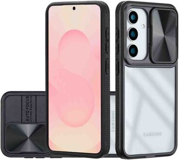 Imoshion Camslider Backcover voor de Samsung Galaxy S25 - Zwart