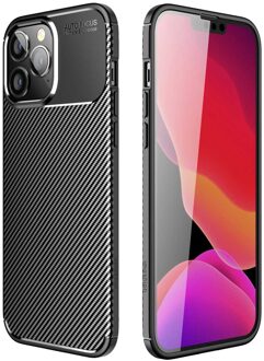 Imoshion Carbon Softcase Backcover voor de Apple iPhone 14 Pro Max - Zwart