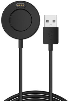Imoshion Charging dock voor de Garmin Watch | USB-A oplaadkabel - 2 meter Zwart - 2m