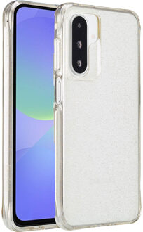 Imoshion Clear Glitter Backcover voor de Samsung Galaxy A36 / A56 - Goud