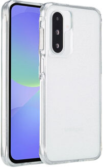 Imoshion Clear Glitter Backcover voor de Samsung Galaxy A36 / A56 - Zilver