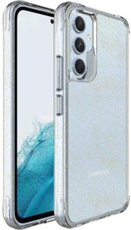 Imoshion Clear Glitter Backcover voor de Samsung Galaxy A54 (5G) - Goud