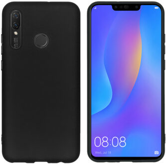 Imoshion Color Backcover Huawei P Smart Plus (2019) hoesje - Zwart