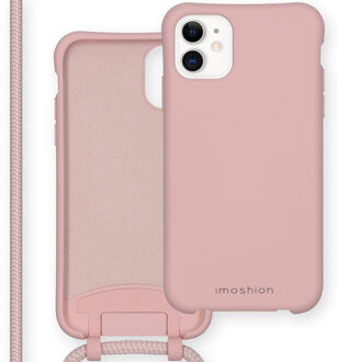 Imoshion Color Backcover met afneembaar koord iPhone 11 hoesje - Roze