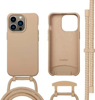 Imoshion Color Backcover met afneembaar koord MagSafe voor de Apple iPhone 13 Pro - Nude Beige