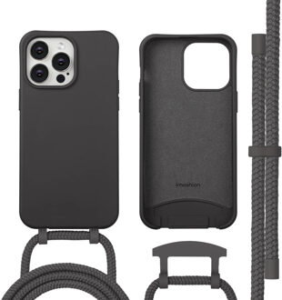 Imoshion Color Backcover met afneembaar koord MagSafe voor de Apple iPhone 14 Pro Max - Black Coffee Bruin