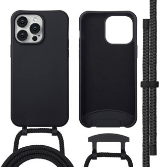 Imoshion Color Backcover met afneembaar koord MagSafe voor de Apple iPhone 14 Pro Max - Zwart