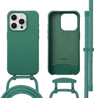 Imoshion Color Backcover met afneembaar koord MagSafe voor de Apple iPhone 15 Pro - Donkergroen